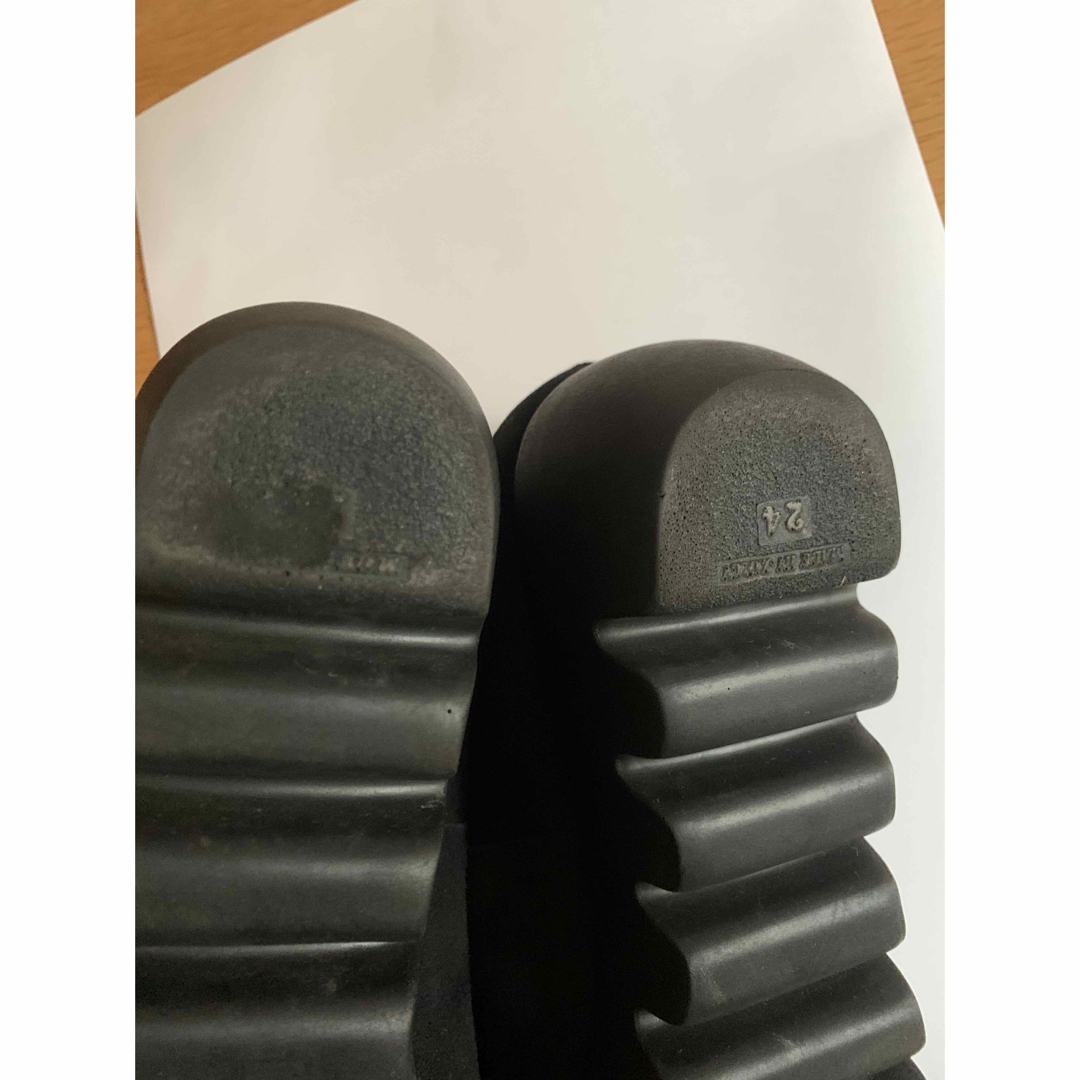 美品!ヒルズアベニュー パンプス 黒 リボン スウェード 自由が丘 美品!ヒルズアベニュー パンプス 黒 リボン スウェード 自由が丘