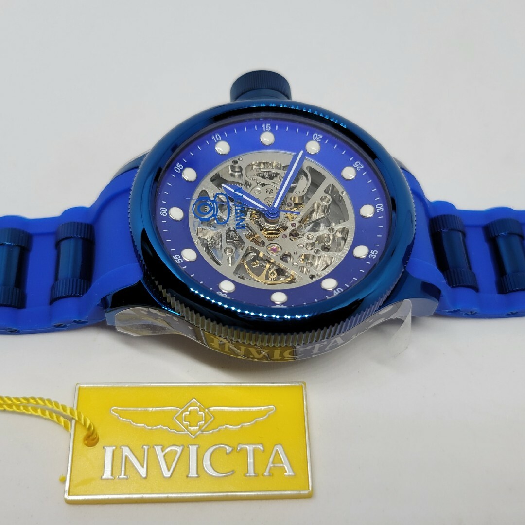 INVICTA(インビクタ)のInvicta 51.5mm プロダイバー オートマチック スケルトン ブルー メンズの時計(腕時計(アナログ))の商品写真