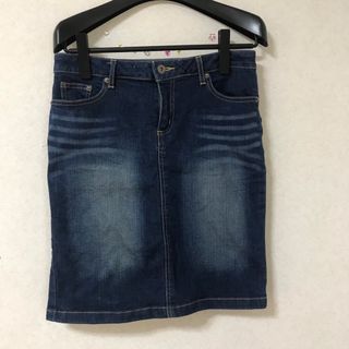 ニッセン(ニッセン)のスタイルベーシック　STYLE BASIC レディース　デニム(ひざ丈スカート)