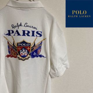 ポロラルフローレン(POLO RALPH LAUREN)の新品　POLO RALPHLAUREN 半袖　ポロシャツ　PARIS Lサイズ(ポロシャツ)