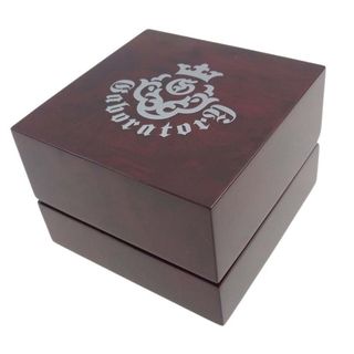 ガボール(Gabor)のGABOR ガボール  GABORATORY ガボラトリー jewelry box ジュエリー アクセサリー ボックス ダークブラウン系【中古】(その他)