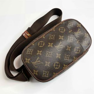 LOUIS VUITTON - ルイヴィトン ポシェットガンジュ モノグラム ボディバッグ ショルダーバッグ