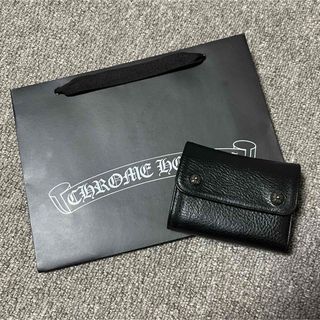 クロムハーツ(Chrome Hearts)の【極美品】CHROME HEARTS wave mini(折り財布)