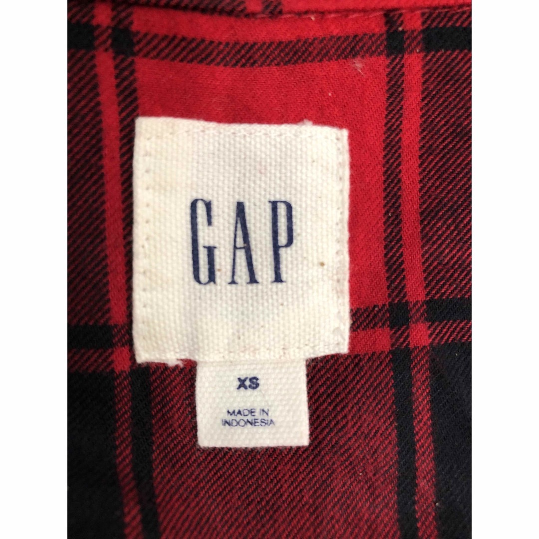 GAP(ギャップ)の【GAP/ギャップ】〜赤黒チェック〜　長袖シャツ メンズのトップス(シャツ)の商品写真