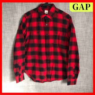 ギャップ(GAP)の【GAP/ギャップ】〜赤黒チェック〜　長袖シャツ(シャツ)