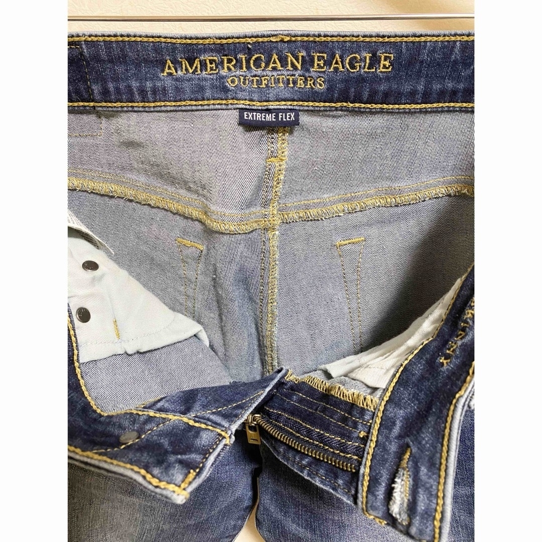 American Eagle(アメリカンイーグル)のアメリカンイーグル／スキニーデニム／W30×L32／ストレッチあり メンズのパンツ(デニム/ジーンズ)の商品写真