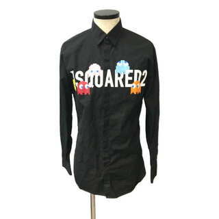 ディースクエアード(DSQUARED2)のディースクエアード パックマンデザインコットンシャツ メンズ 46(シャツ)
