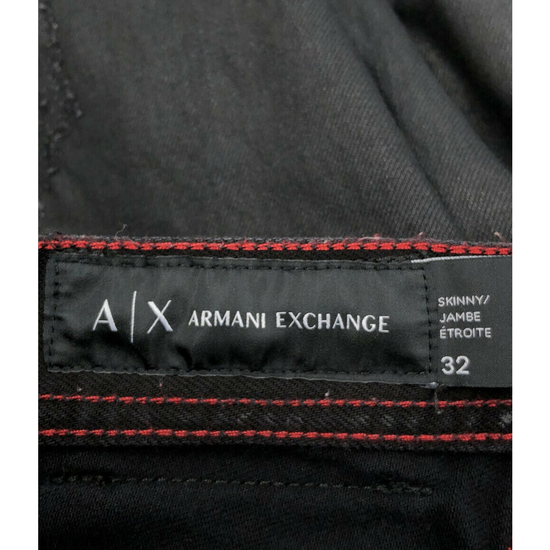 ARMANI EXCHANGE(アルマーニエクスチェンジ)のアルマーニエクスチェンジ ダメージ スキニーデニムパンツ メンズ 32 メンズのパンツ(デニム/ジーンズ)の商品写真