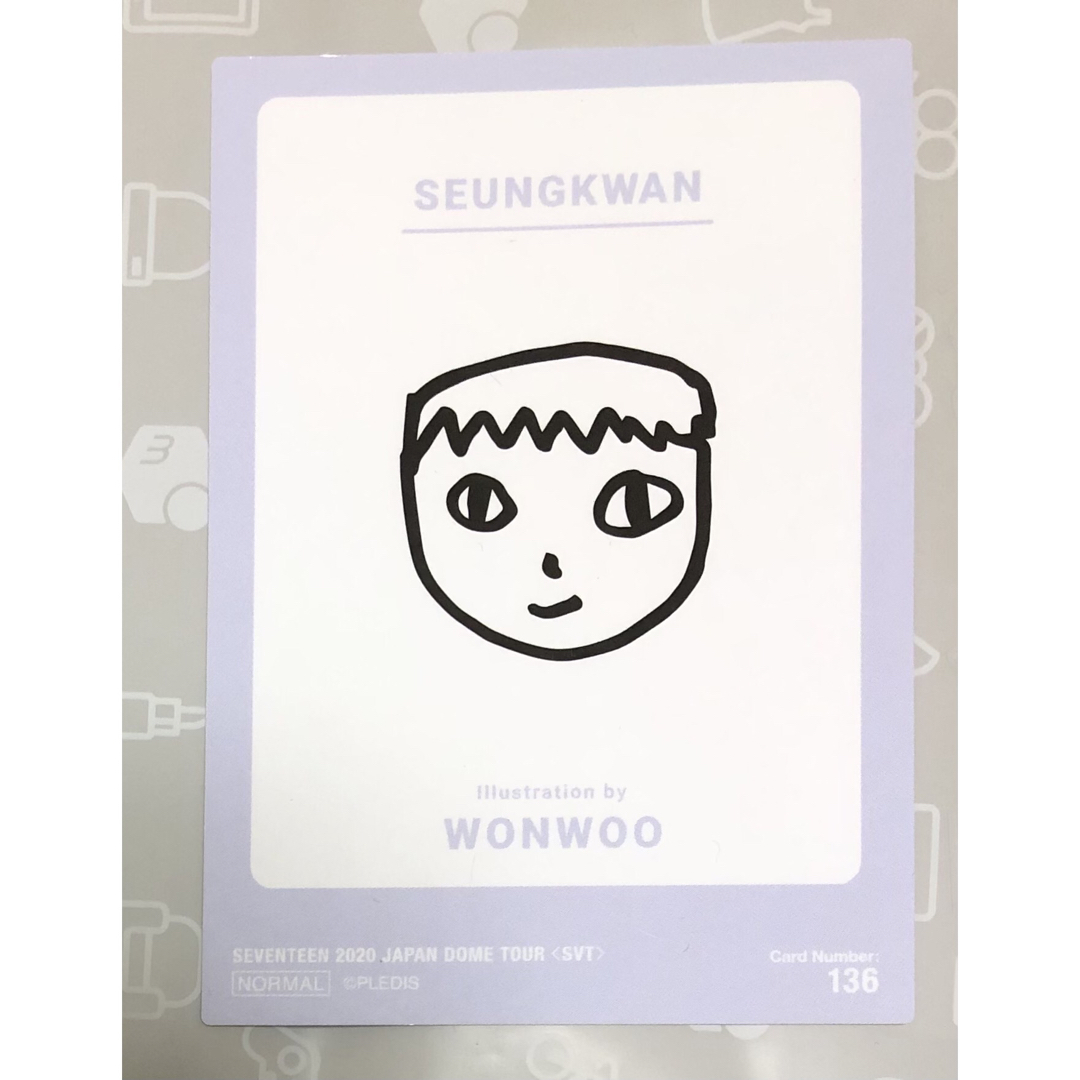 無料配達 セブチ seventeen 直筆サイン入り トレカ ウォヌ K-POP 無料配達 セブチ seventeen 直筆サイン入り トレカ ウォヌ K-POP