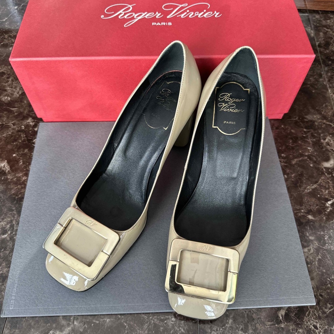 新品・未使用】 roger vivier ロジェ・ヴィヴィエ 37 23cm位 - usbcell