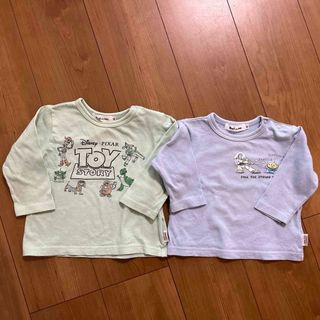 ベベノイユ(BEBE Noeil)のべべ　ディズニー長袖　80(Ｔシャツ)