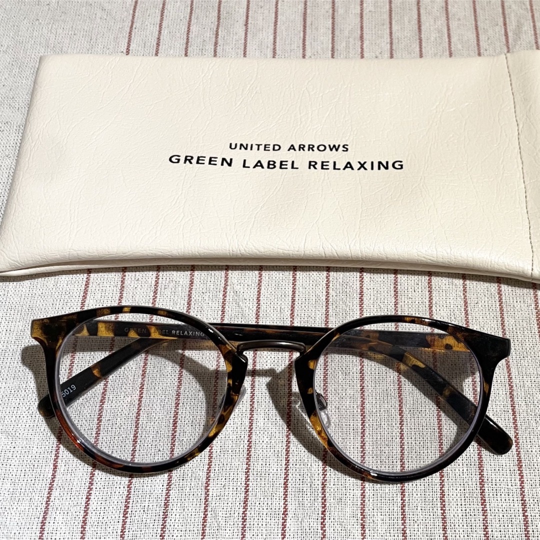 UNITED ARROWS green label relaxing(ユナイテッドアローズグリーンレーベルリラクシング)のグリーンレーベルリラクシング　メガネ レディースのファッション小物(サングラス/メガネ)の商品写真