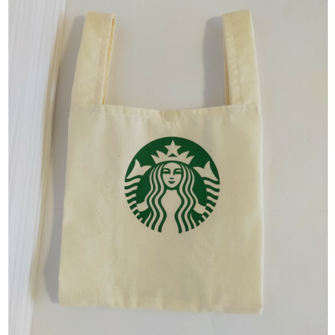 Starbucks Coffee(スターバックスコーヒー)のエコバッグ　ハンドメイド ハンドメイドのファッション小物(バッグ)の商品写真