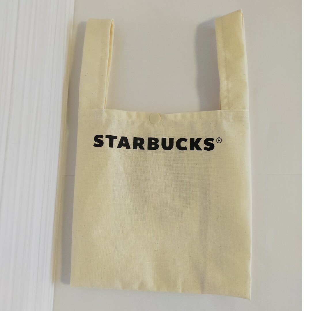 Starbucks Coffee(スターバックスコーヒー)のエコバッグ　ハンドメイド ハンドメイドのファッション小物(バッグ)の商品写真