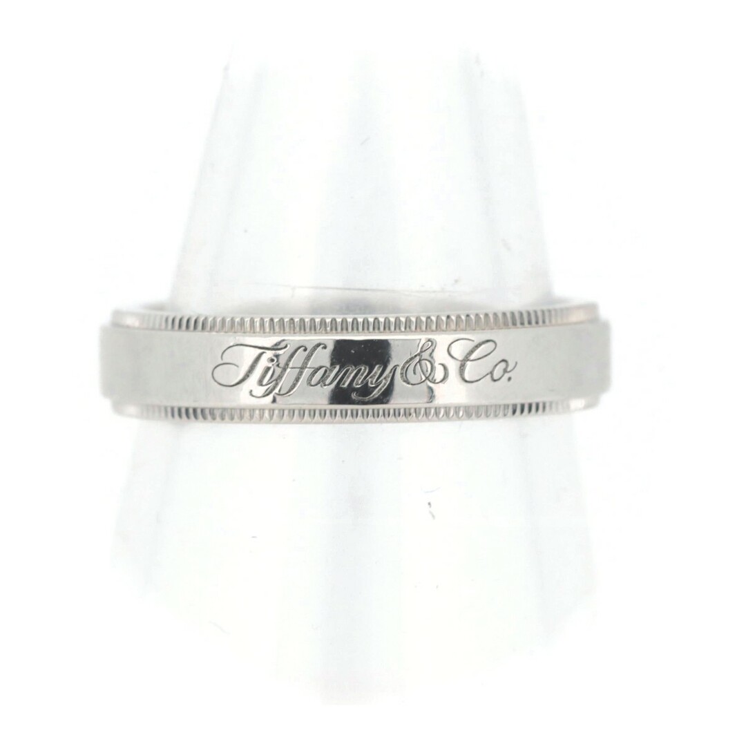 Tiffany & Co.(ティファニー)の目立った傷や汚れなし ティファニー ノーツ ミルグレイン リング 指輪 11.5号 PT950(プラチナ) レディースのアクセサリー(リング(指輪))の商品写真