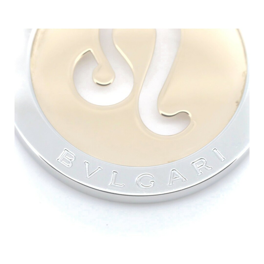 BVLGARI(ブルガリ)の目立った傷や汚れなし ブルガリ ホロスコープ ペンダント しし座 K18YG/SS(18金 イエローゴールド/ステンレススチール) メンズのアクセサリー(その他)の商品写真