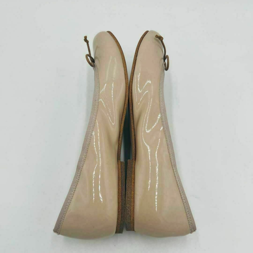 極美品 farfalle ファルファーレ バレエシューズ ピンクベージュ 34 レディースの靴/シューズ(バレエシューズ)の商品写真