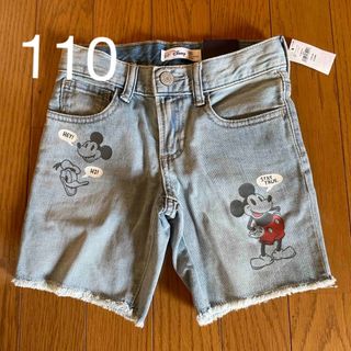 ベビーギャップ(babyGAP)のベビーギャップ ディズニーコラボ デニムショートパンツ110(パンツ/スパッツ)