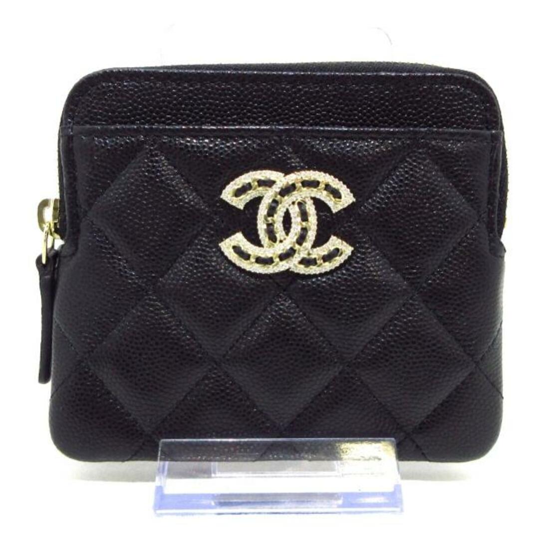 CHANEL - CHANEL(シャネル) コインケース美品 マトラッセ/ジップコイン