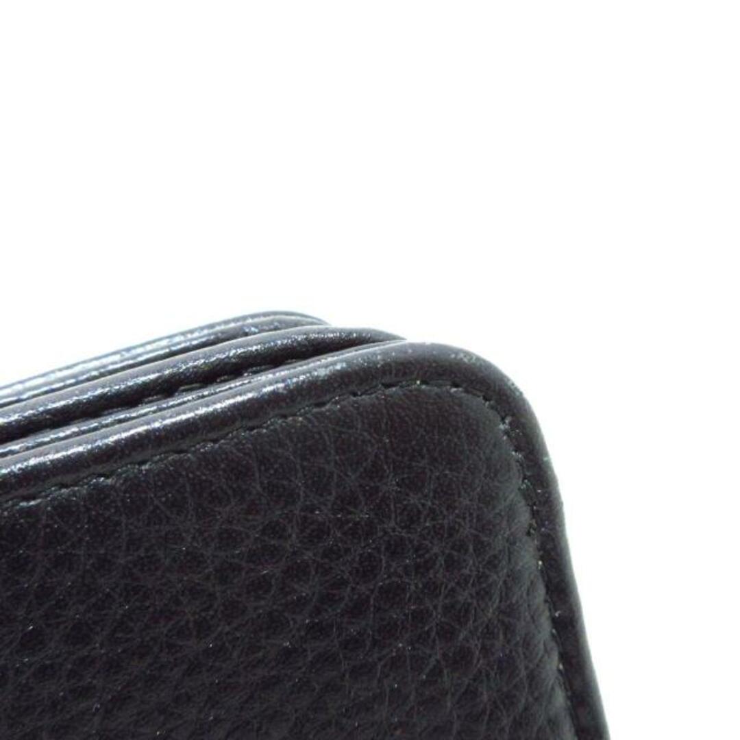 PRADA(プラダ)のPRADA(プラダ) 2つ折り財布美品  - 黒 レザー レディースのファッション小物(財布)の商品写真