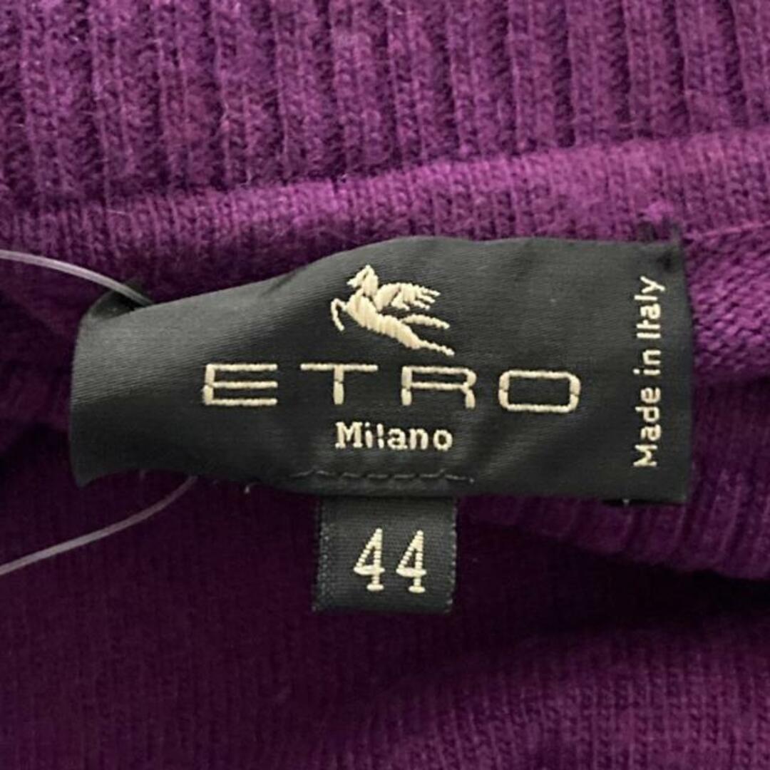 ETRO(エトロ)のETRO(エトロ) 長袖セーター サイズ44 L レディース - パープル タートルネック レディースのトップス(ニット/セーター)の商品写真