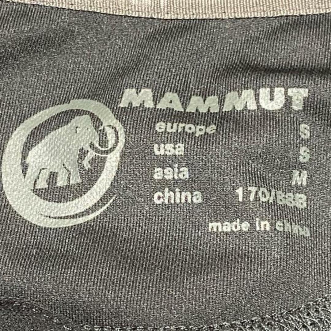 Mammut(マムート)のMAMMUT(マムート) 半袖ポロシャツ サイズM メンズ - 黒×レッド メンズのトップス(ポロシャツ)の商品写真