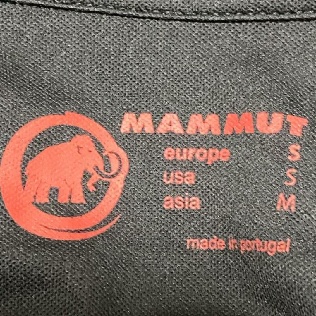 Mammut(マムート)のMAMMUT(マムート) 半袖ポロシャツ サイズM メンズ美品  - 黒 メンズのトップス(ポロシャツ)の商品写真