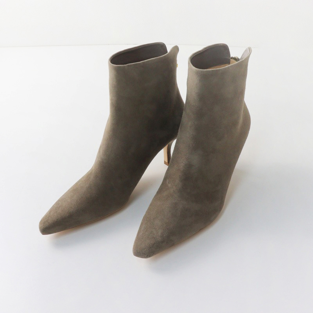 DEUXIEME CLASSE(ドゥーズィエムクラス)の未使用 20AW DEUXIEME CLASSE 購入 ブレンタ BRENTA SUEDE SHORT BOOTS スエード ショートブーツ 38/ベージュ系 24cm【2400013760546】 レディースの靴/シューズ(ブーツ)の商品写真