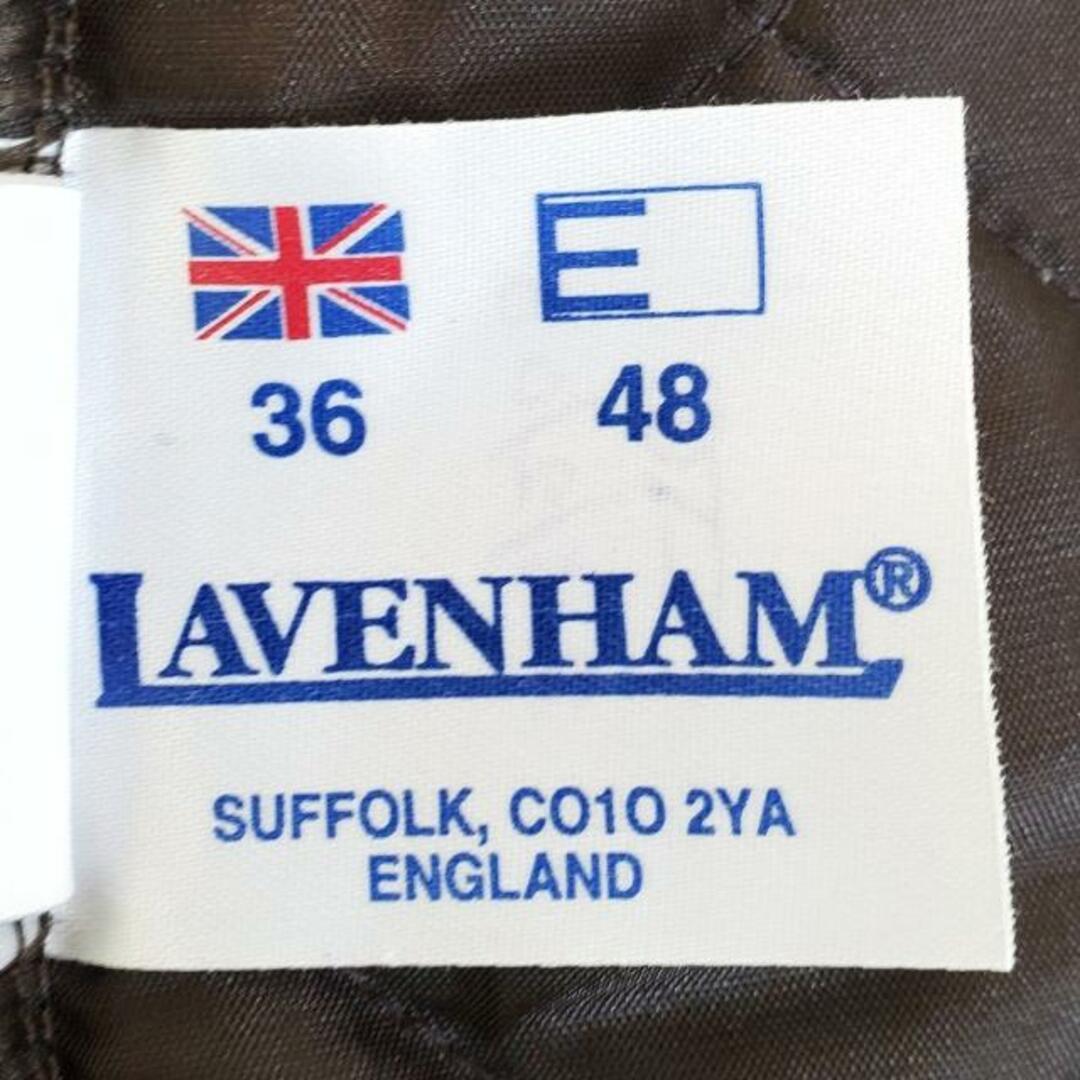 LAVENHAM(ラベンハム)のLAVENHAM(ラベンハム) コート サイズE 48 レディース美品  - ダークブラウン 長袖/キルティング/中綿/秋/冬 レディースのジャケット/アウター(その他)の商品写真