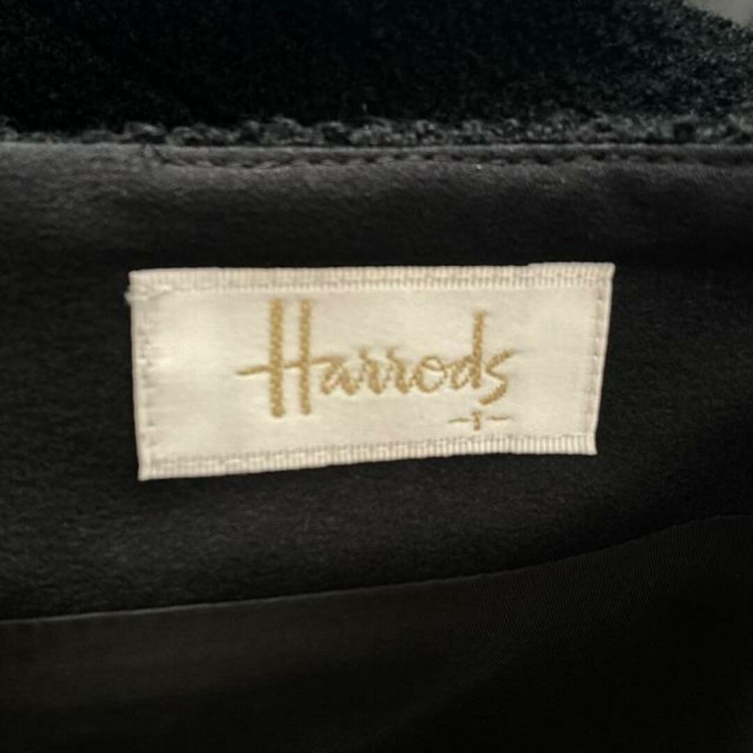 Harrods(ハロッズ)のHARRODS(ハロッズ) スカートスーツ レディース - 黒 ツイード レディースのフォーマル/ドレス(スーツ)の商品写真