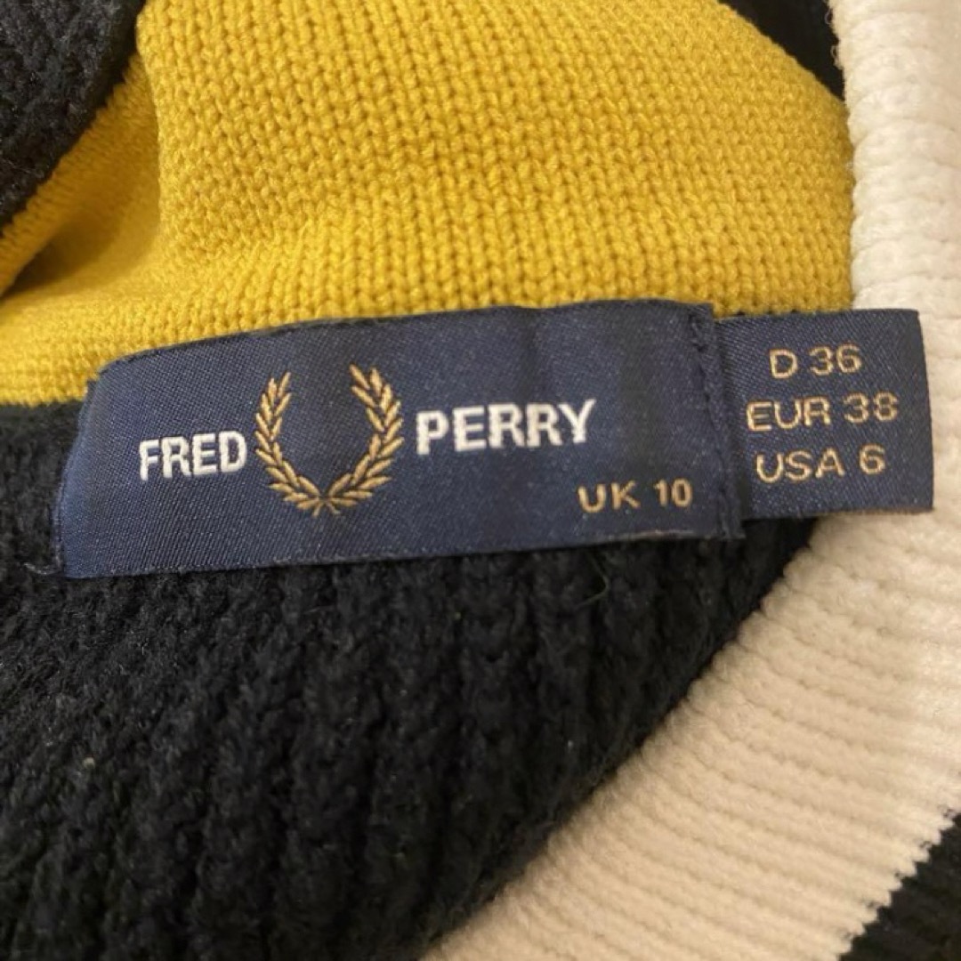 FRED PERRY(フレッドペリー)のFREDPERRY チルデンニット　ワンサイズ メンズのトップス(ニット/セーター)の商品写真