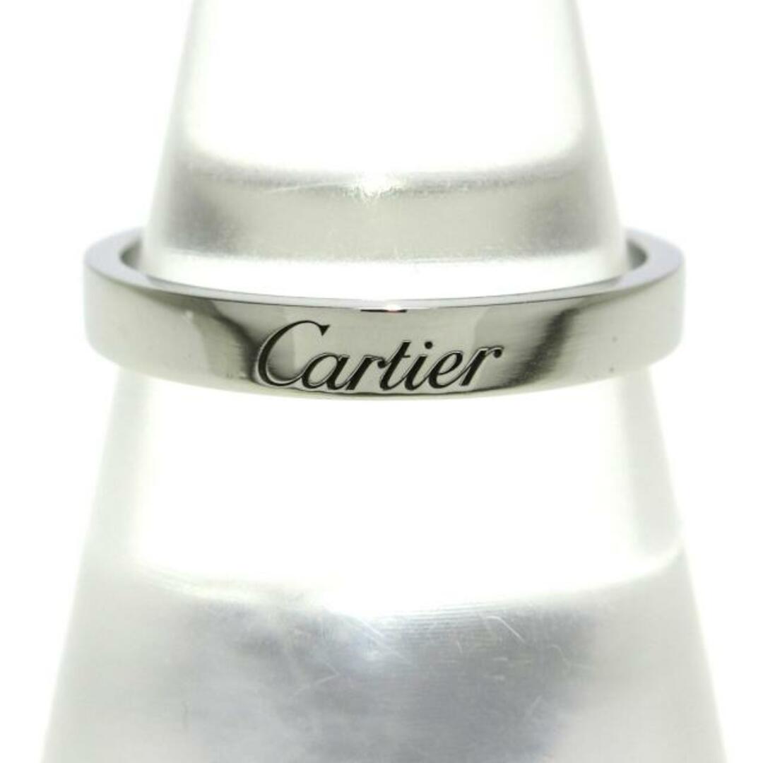 Cartier(カルティエ) リング 59美品 エングレーブ ド ウエディングリング B40540 Pt950
