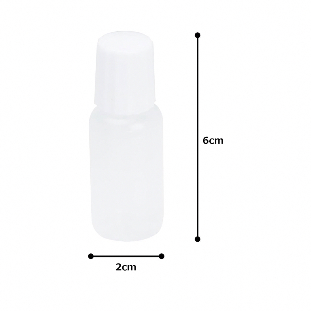 新品未使用　ケーエム化学　点眼容器　A点容器　押込ノズル　10ml 5個　白色 インテリア/住まい/日用品のキッチン/食器(容器)の商品写真