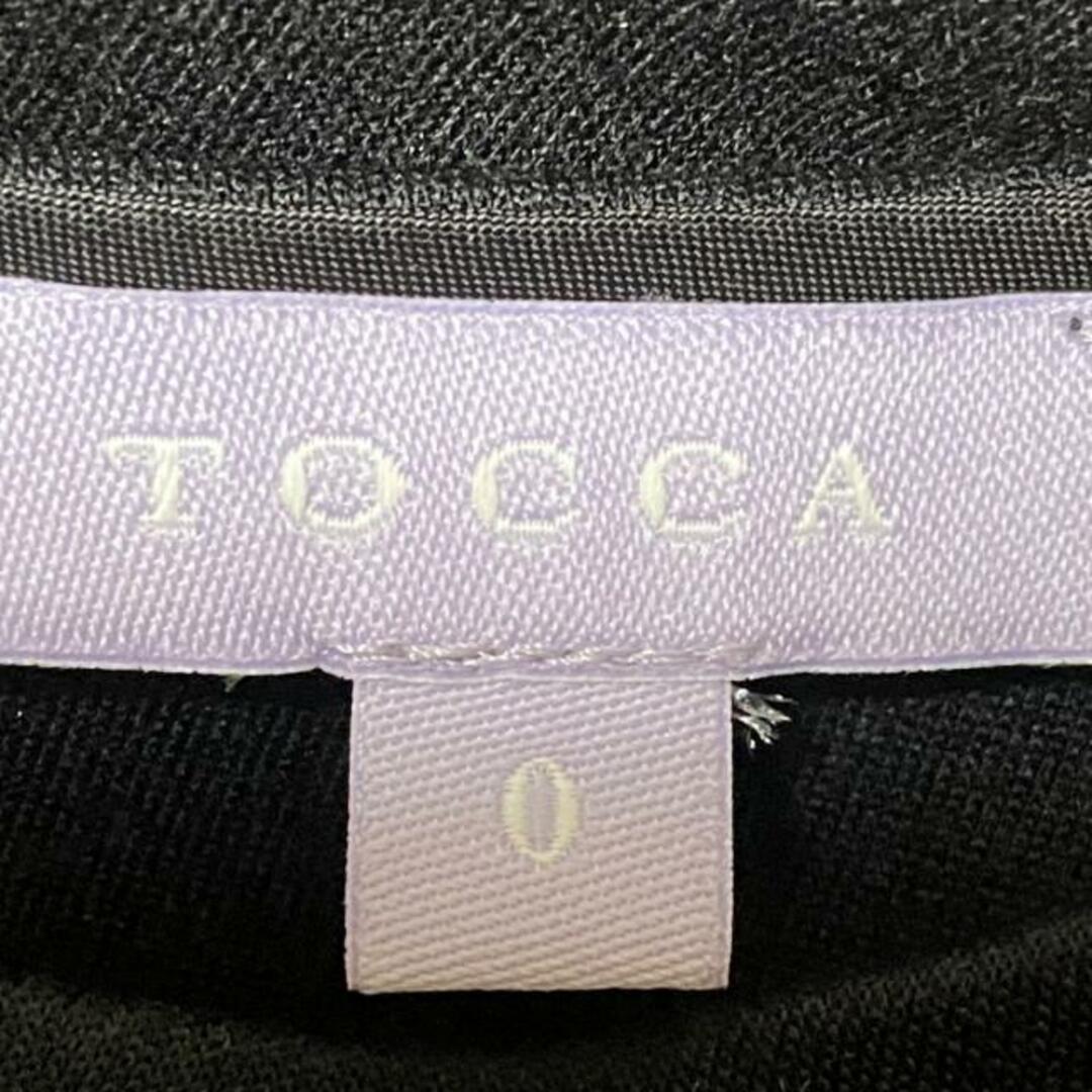 TOCCA(トッカ)のTOCCA(トッカ) ワンピース サイズ0 XS レディース - 黒 長袖/ひざ丈 レディースのワンピース(その他)の商品写真