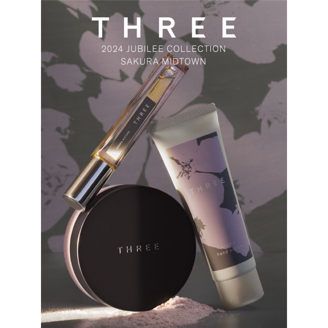 THREE(スリー)の限定 THREE エッセンシャルセンツ X02 SAKURA MIDTOWN香水 コスメ/美容の香水(ユニセックス)の商品写真