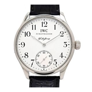 インターナショナルウォッチカンパニー(IWC)のIWC ポルトギーゼ F・A・ジョーンズ Overhauled by IWC IW544202 手巻き プラチナ950 メンズ IWC 【中古】 【時計】(腕時計(アナログ))