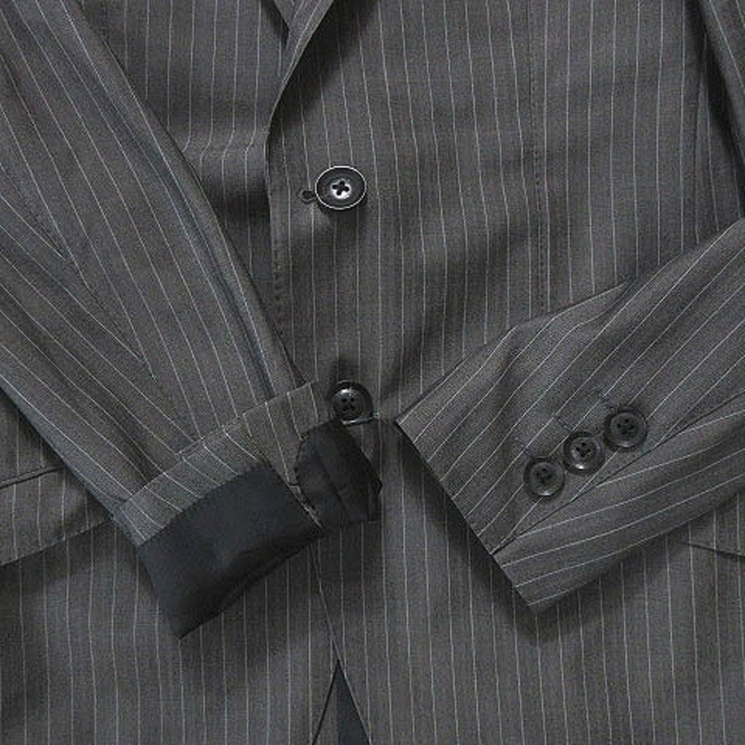 BOYCOTT(ボイコット)のボイコット  スーツ セットアップ ジャケット パンツ ストライプ グレー 2 メンズのスーツ(スーツジャケット)の商品写真