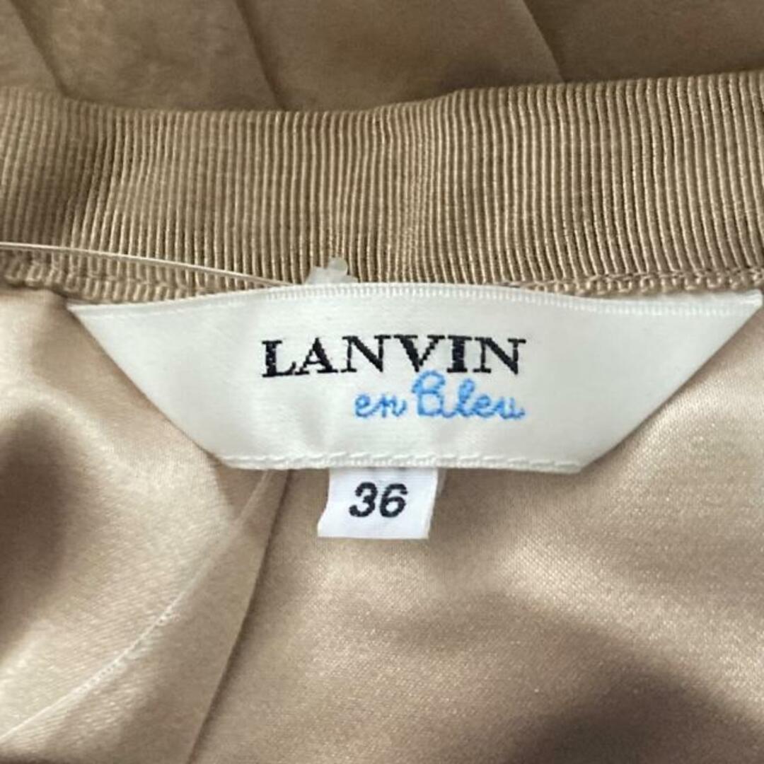 LANVIN en Bleu(ランバンオンブルー)のLANVIN en Bleu(ランバンオンブルー) ショートパンツ サイズ36 S レディース - ベージュ レディースのパンツ(ショートパンツ)の商品写真