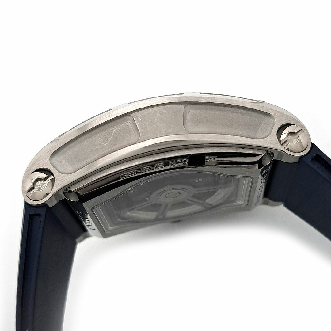 CVSTOS(クストス)のクストス チャレンジクロノ2 CVT-CHR2-BL ST 自動巻き ステンレススティール メンズ CVSTOS 【中古】 【時計】 メンズの時計(腕時計(アナログ))の商品写真