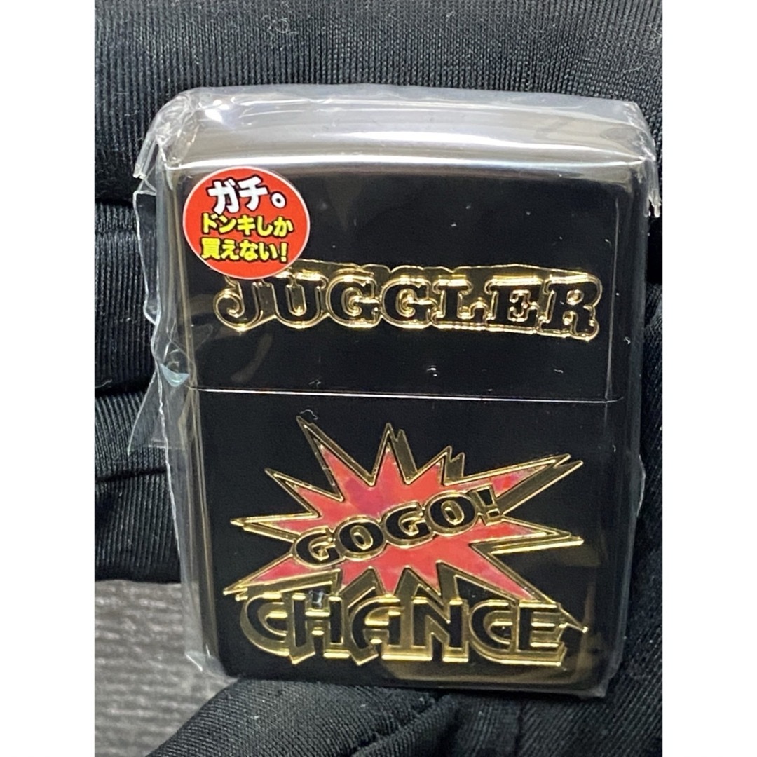 zippo ジャグラー シェル 2面刻印 ブラック 特殊加工 2020年製の zippo ジャグラー シェル 2面刻印 ブラック 特殊加工 2020年製の