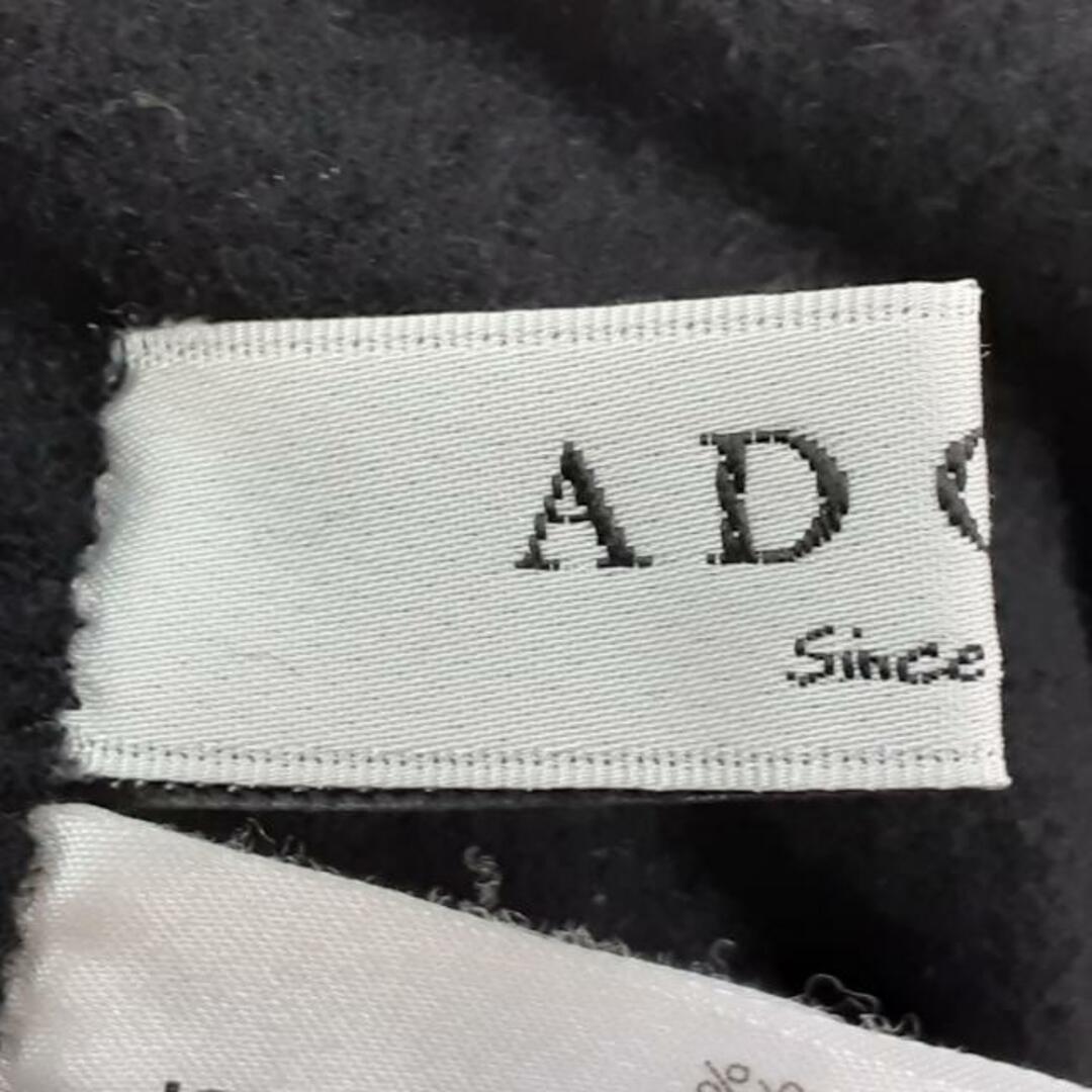 ADORE(アドーア)のADORE(アドーア) 長袖カットソー サイズ38 M レディース美品  - 黒 ハイネック レディースのトップス(カットソー(長袖/七分))の商品写真