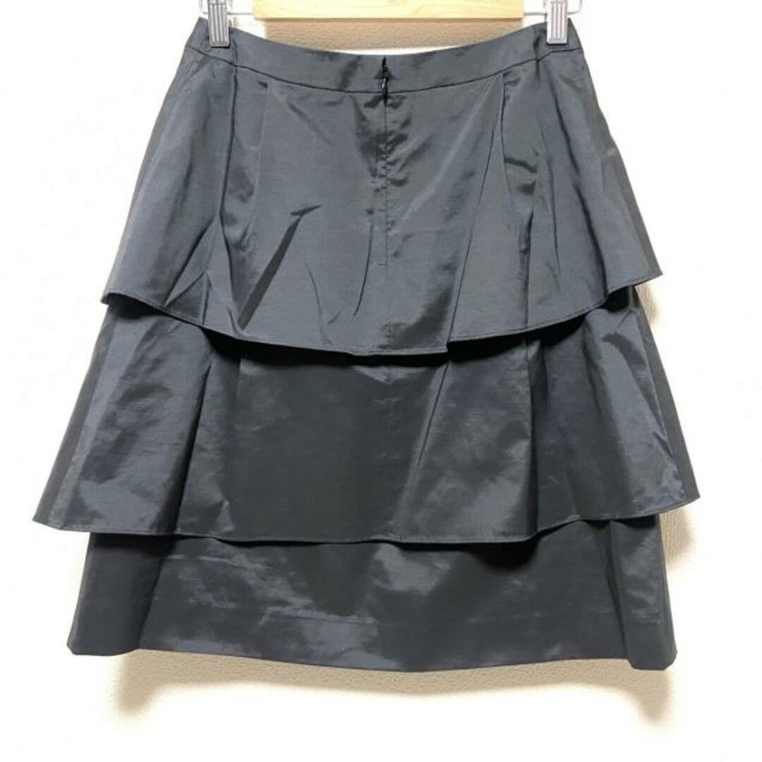 M'S GRACY(エムズグレイシー)のM'S GRACY(エムズグレイシー) スカート サイズ38 M レディース - 黒 ひざ丈/ティアード レディースのスカート(その他)の商品写真