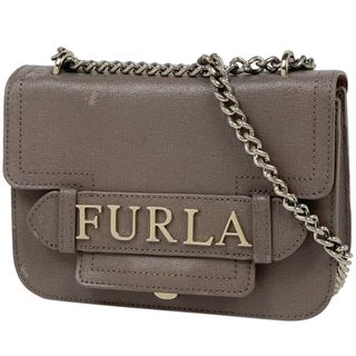 フルラ(Furla)のフルラ ロゴ チェーン ショルダーバッグ レディース 【中古】(ショルダーバッグ)