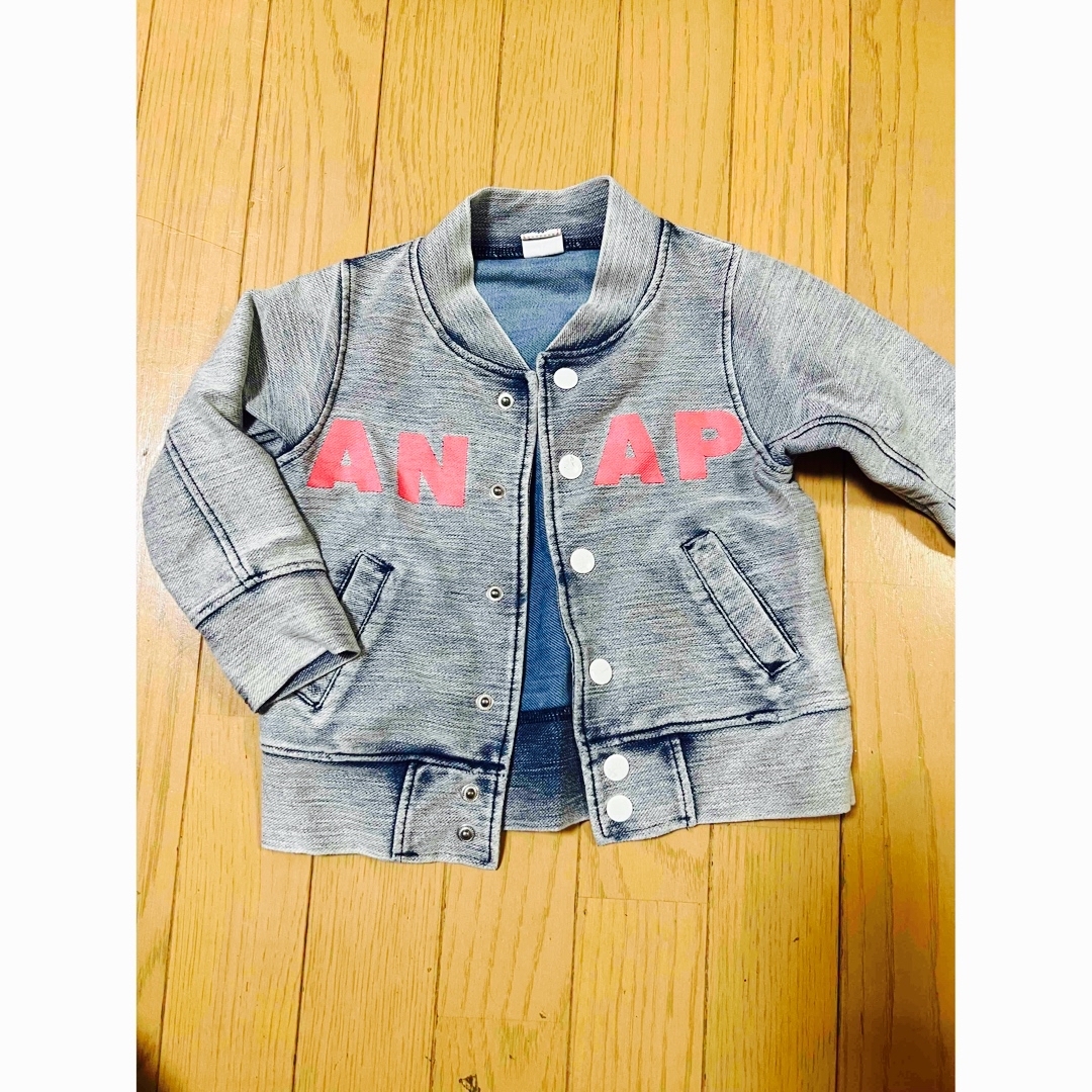 ANAP Kids(アナップキッズ)のANAP♡ブルゾン キッズ/ベビー/マタニティのキッズ服女の子用(90cm~)(ジャケット/上着)の商品写真