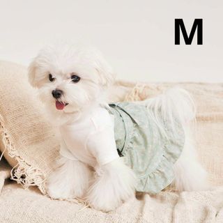 toutoucoco 花柄キャミドッキングワンピース(犬)