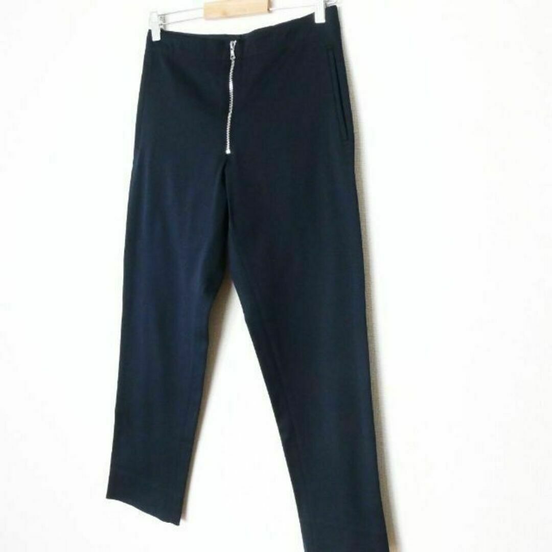 PRADA(プラダ)の美品 プラダ フロントジップ ストレッチ スリム テーパード パンツ スラックス メンズのパンツ(スラックス)の商品写真