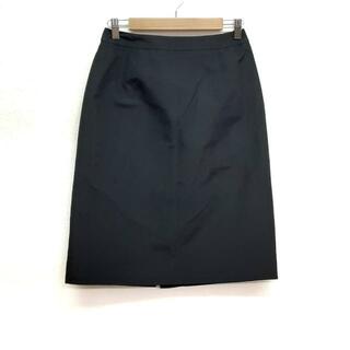 FOXEY(フォクシー) スカート サイズ40 M レディース美品  - 黒 ひざ丈