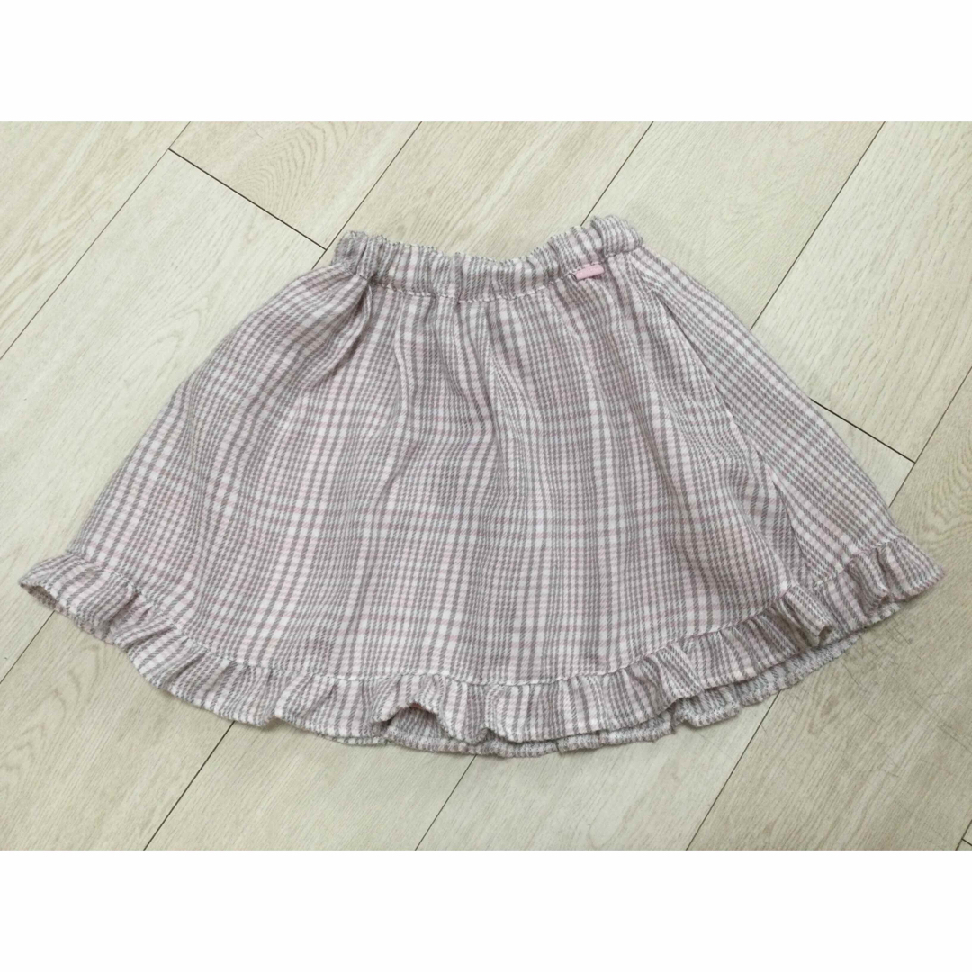 mezzo piano(メゾピアノ)の【mezzo piano スカート】 キッズ/ベビー/マタニティのキッズ服女の子用(90cm~)(スカート)の商品写真