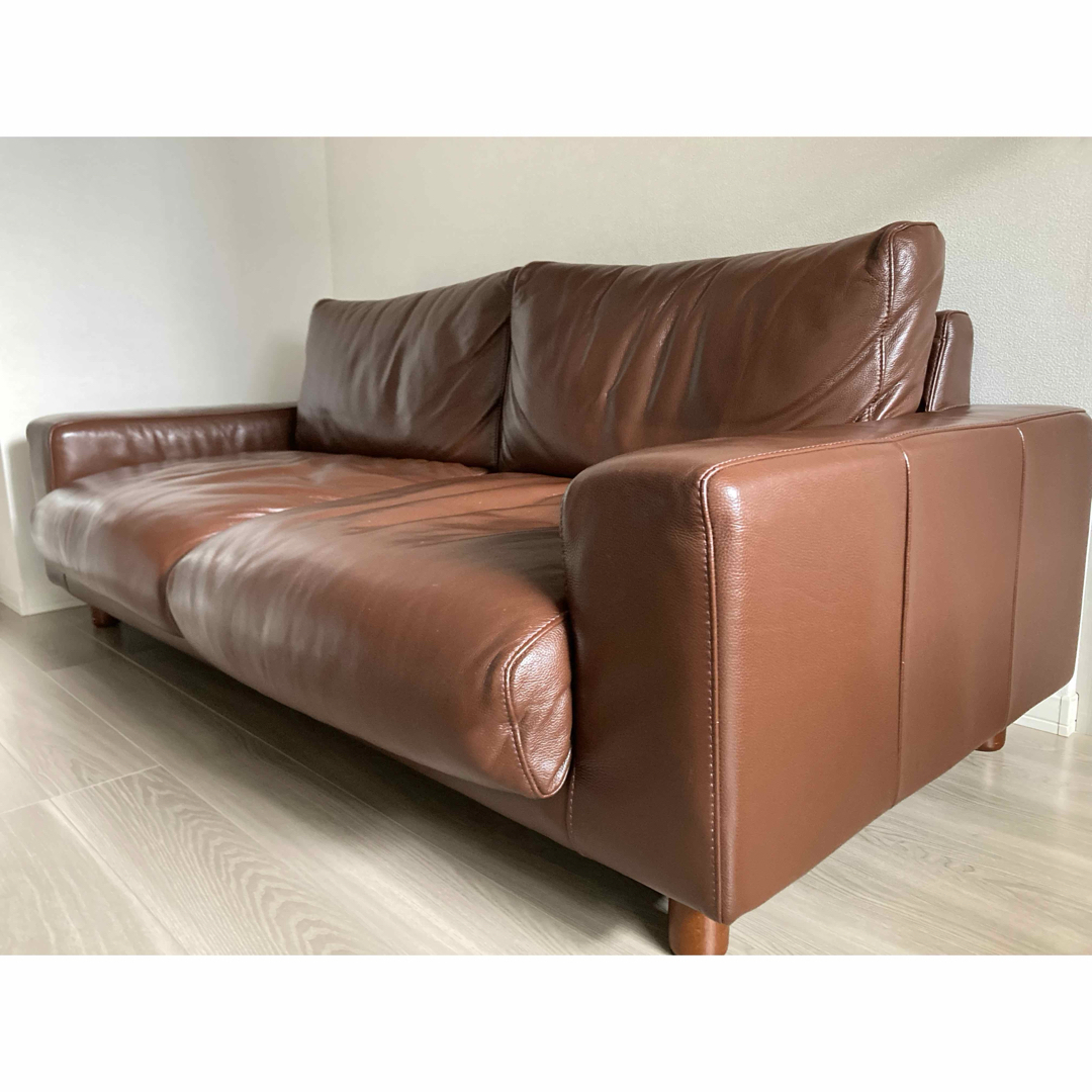 専用です*** 無印良品 本革ソファー 2.5シーター ブラウン - ソファセット 専用です*** 無印良品 本革ソファー 2.5シーター ブラウン - ソファセット
