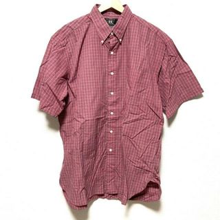 ダブルアールエル(RRL)のRRL RALPH LAUREN(ダブルアールエル ラルフローレン) 半袖シャツ サイズL メンズ - レッド×グリーン×マルチ チェック柄(シャツ)